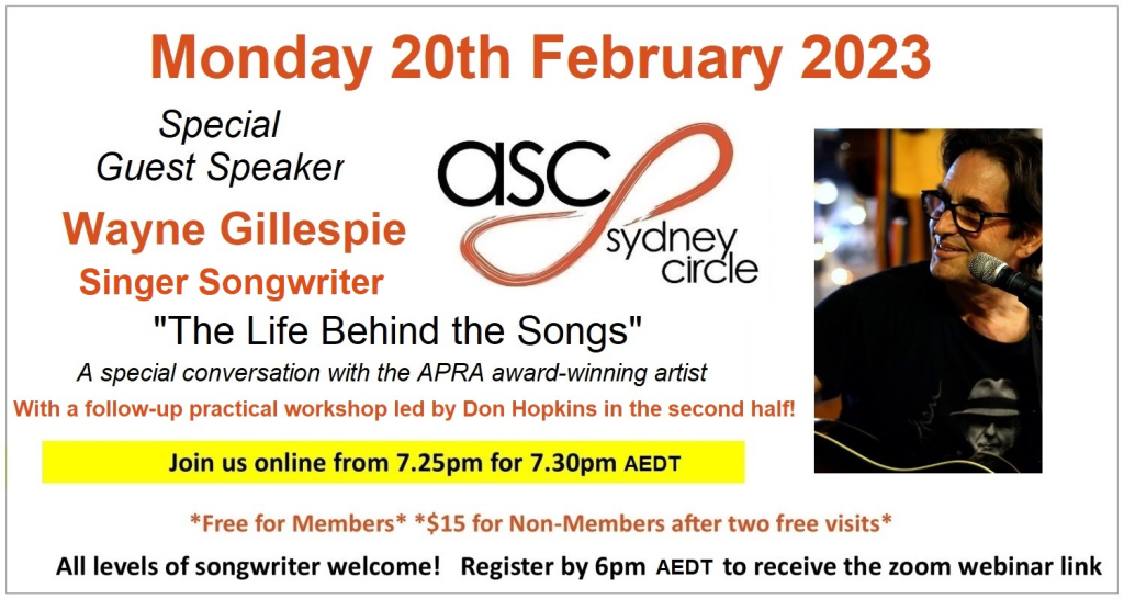 ASC Sydney Circle Wayne Gillespie 20Feb23
